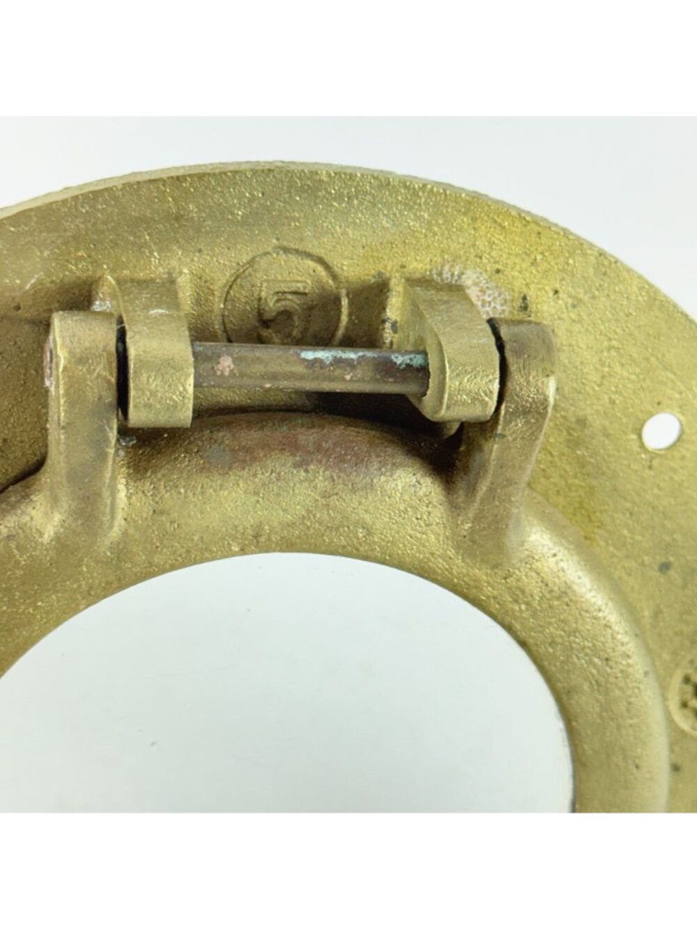 Antique Wilcox Crittenden #5 Bronze Porthole Nautical Maritime Ship Boat Decor - Picture 2 of 11